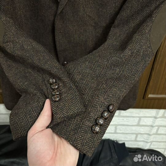 Твидовый пиджак мужской harris tweed