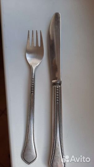 Вилки и ножи мельхиор