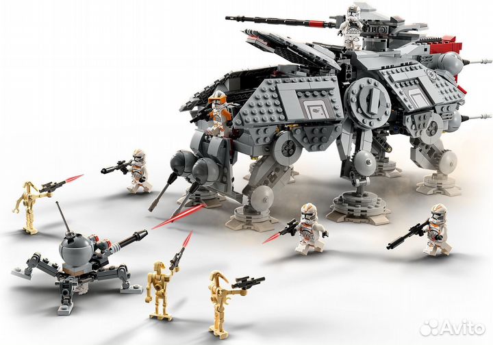Новый Lego Star Wars 75337 Шагоход AT-TE