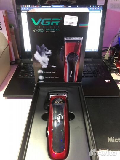 Машинка для стрижки животных VGR-V202