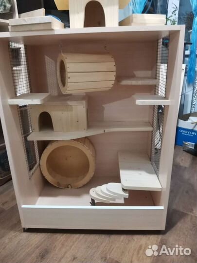 Витрина для домашних грызунов : шиншилл, дегу