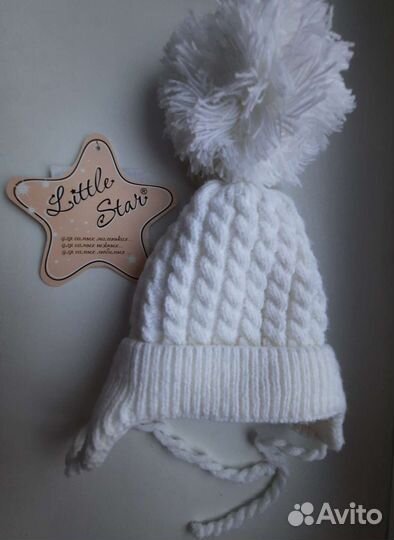 Шапка вязаная Косичка