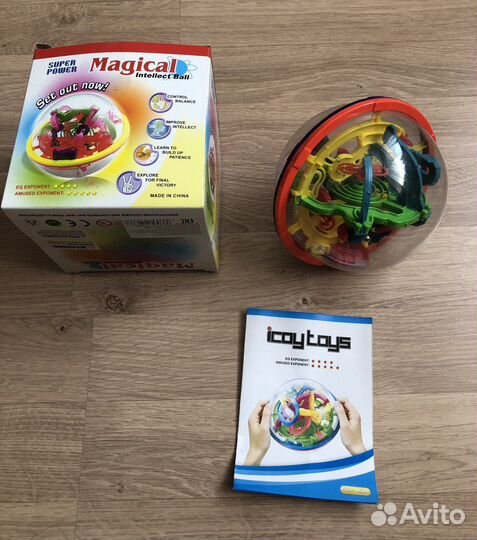 Головоломка шар-лабиринт