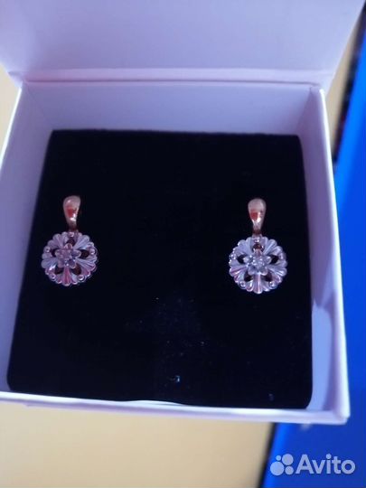 Серьги с бриллиантами