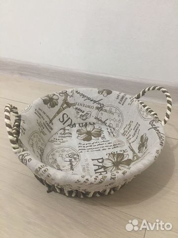 Корзина плетеная для хранения