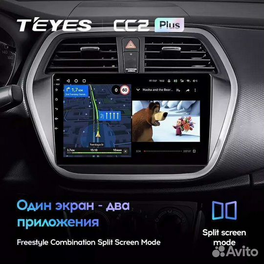 Штатная магнитола teyes CC2+ Suzuki SX-4 12+