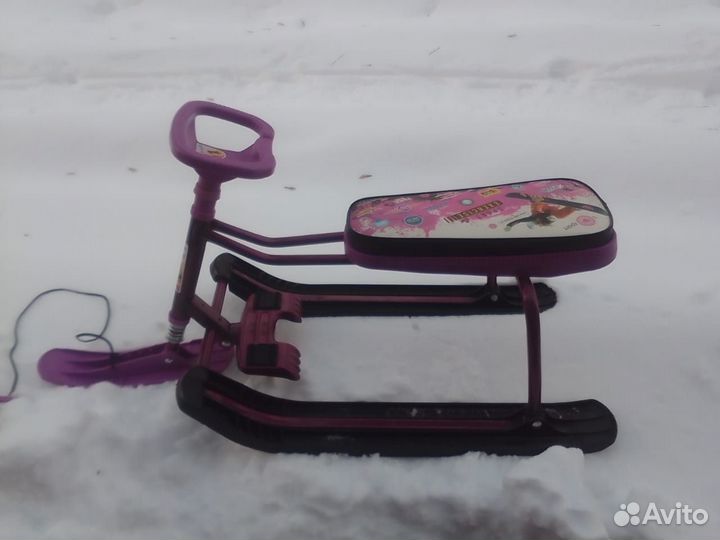 Детский снегокат бу