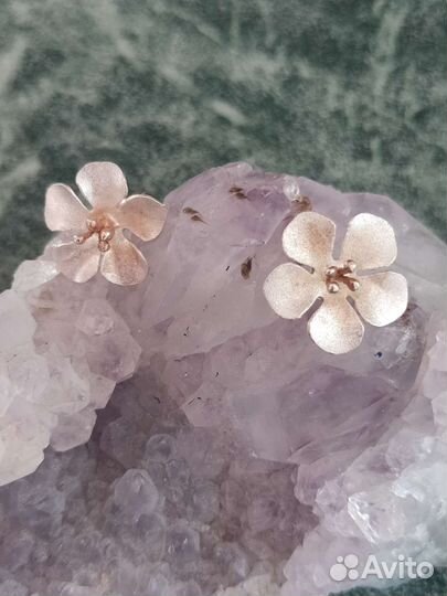 Серьги. Серебро