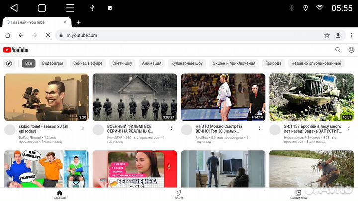 Мультимедиа Nissan NV200 Android 12 6+128Gb