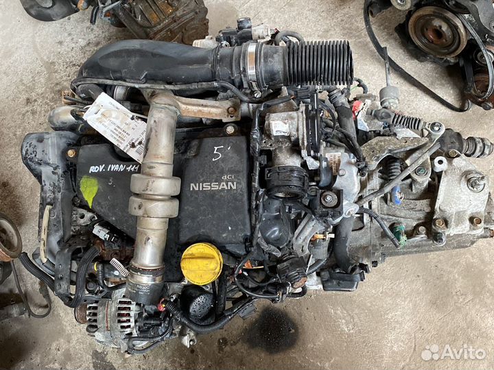 Nissan qashqai 2 двигатель 1,5 DCI K9K