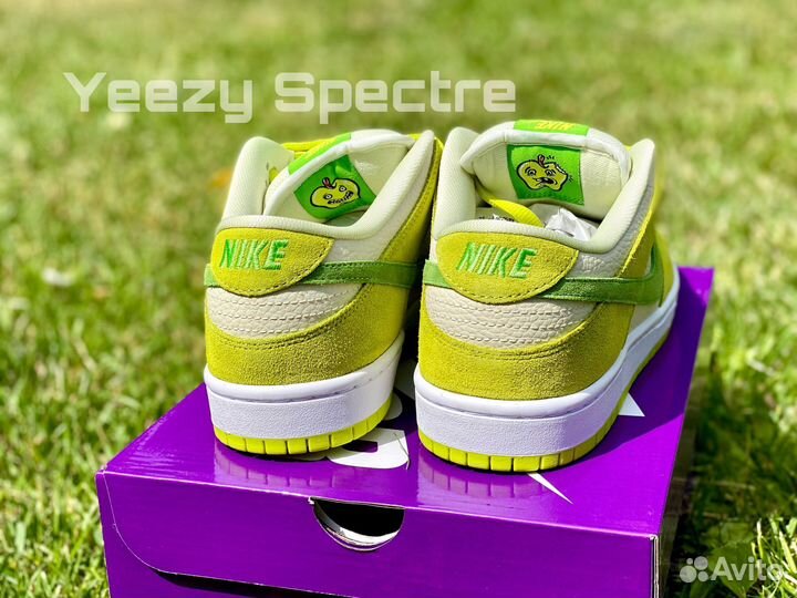 Кроссовки Nike Dunk Low Green Apple