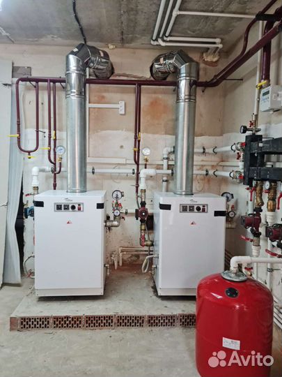 Котельная Отопление Тёплый пол Сантехник