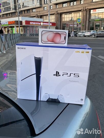 Новая Sony PS5 Slim Disk 1T