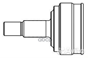 Шрус наружный к-т mitsubishi pajero/shogun III