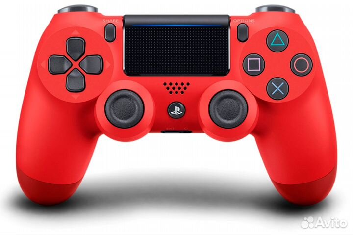 Новый DualShock 4 V2 для PS4 Magma Red (красный)