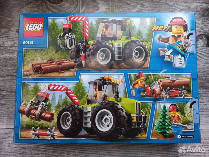 Lego City Лесной трактор