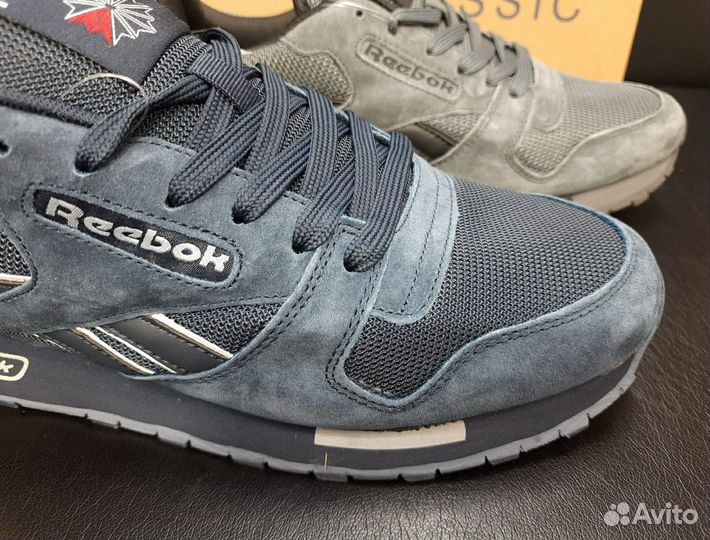 Кроссовки Reebok classic артикул 859 синий