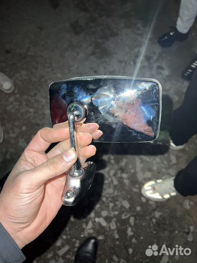 Зеркало хром новое ваз 2103 2101 2106