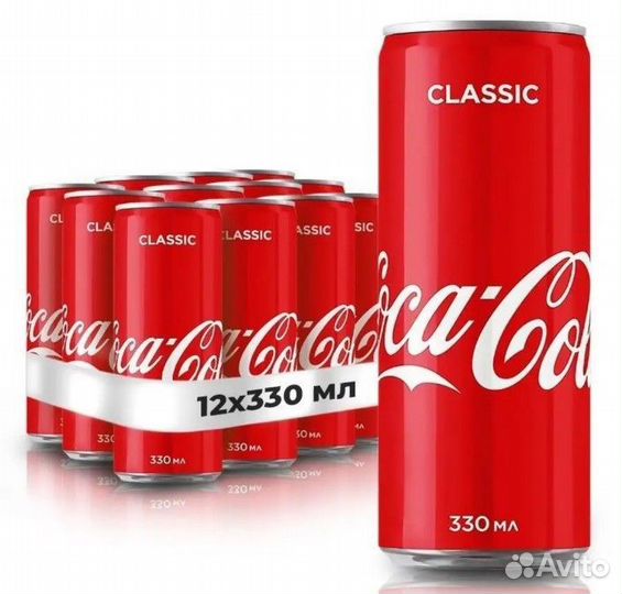 Напиток газированный жб кока кола