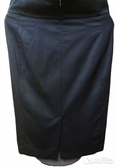 Юбка прямая миди, костюмная шерсть Charuel, 50 р