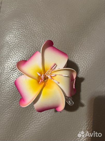 Заколка краб Цветок для волос