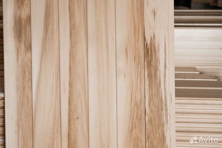 Евровагонка пиломатериалы из липы, сорт C