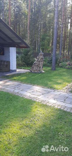 Дровница из пнд