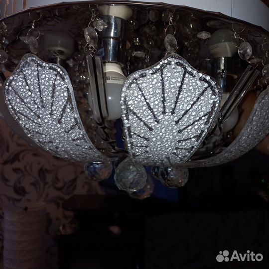 Люстра хрустальная