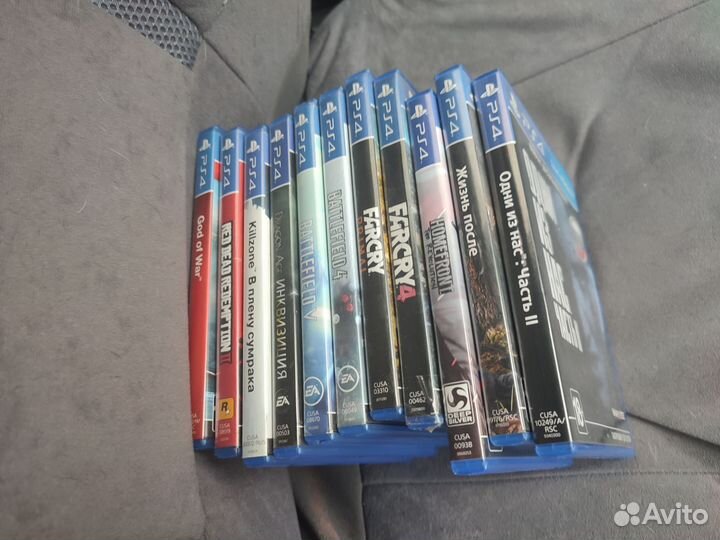 Диски игры для ps4