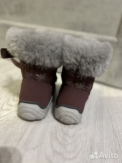 Зимние ботинки для девочки Котофей