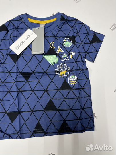 Новая футболка для мальчика Crockid 92