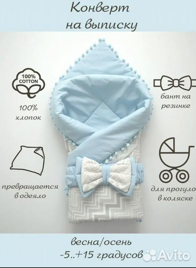 Одеялко на выписку
