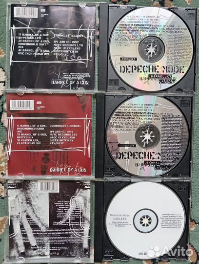 Depeche Mode синглы на CD