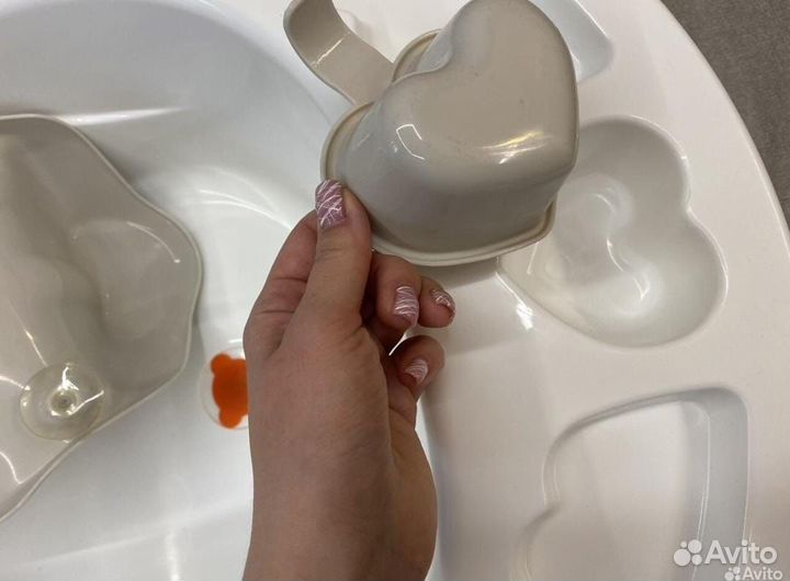 Ванночка для купания с горкой