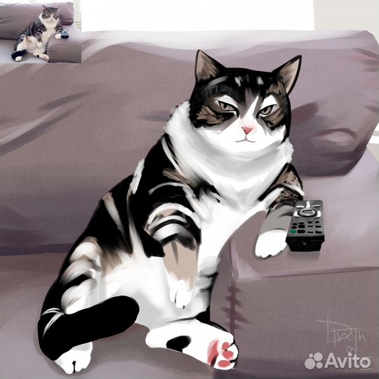 Нарисую ваших животных/персонажей