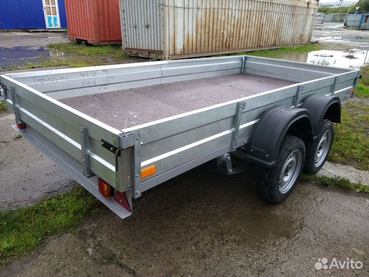 Прицеп двухосный легковой 3.7*1.6 от пфс