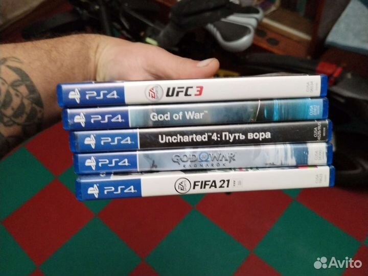 Диски на ps4 обмен