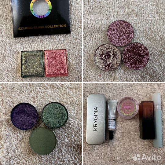 Тени, пигменты