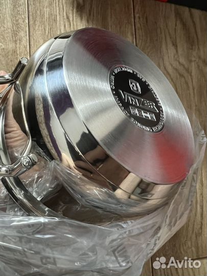 Кастрюля Vinzer новая 1,5л., 16см