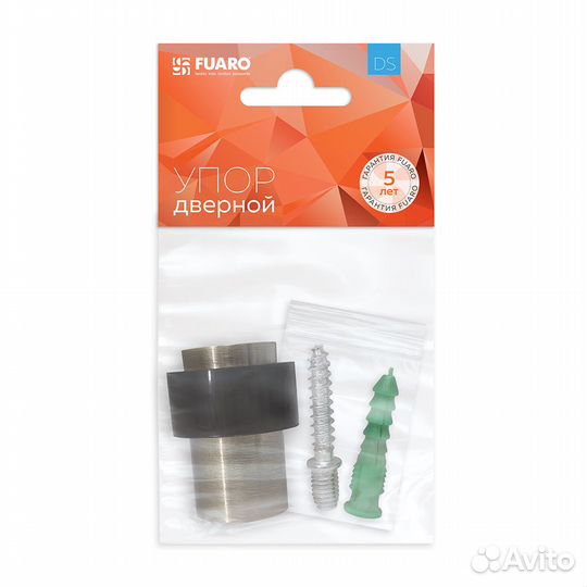 Упор напольный Fuaro stopper/14 (DS-14) AB бронза