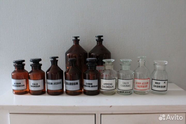 Банки с притертой крышкой штанглас