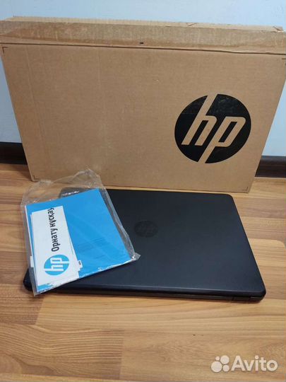 Современный ноутбук hp коробка документы