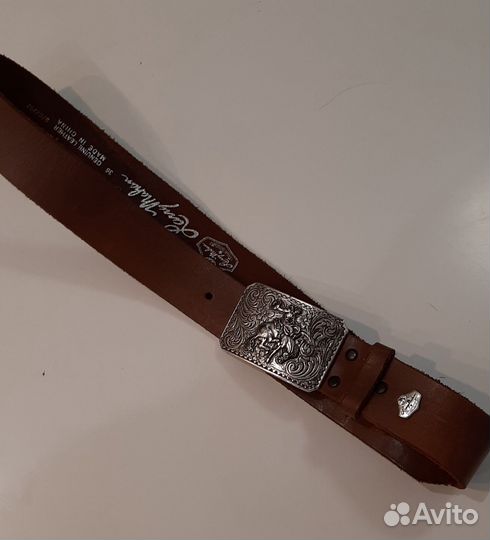 Ремень кожа, 36, XL, 52-54