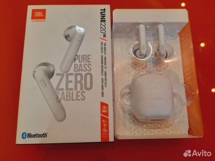 JBL Tune 220 TWS беспроводные наушники