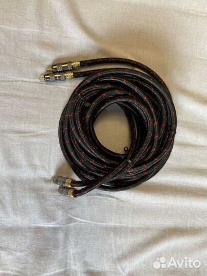 Межблочный кабель rca 5 метров