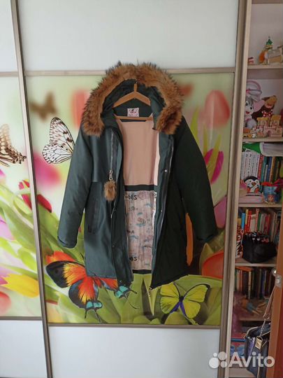 Куртка парка для девочки