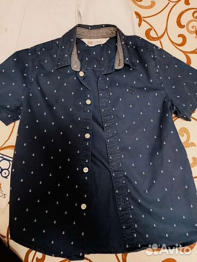 Рубашка для мальчика 116 рост