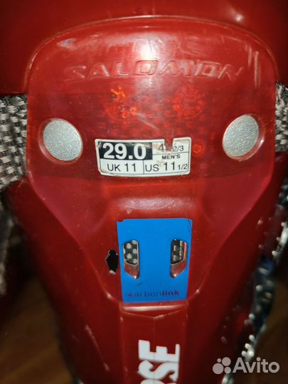 Горнолыжные ботинки Salomon