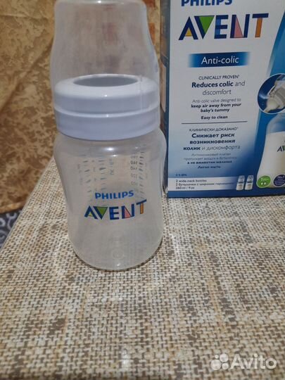 Бутылочки для кормления avent 260мл