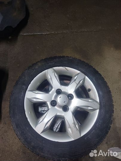 Диски литые R15 Nissan Almera g15